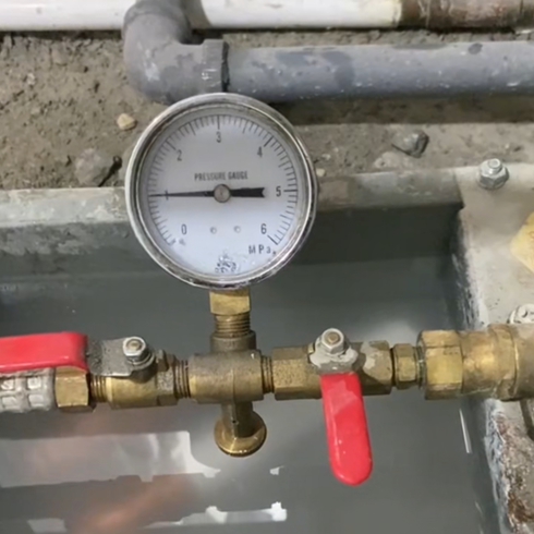 谷磅壓力測試示意圖