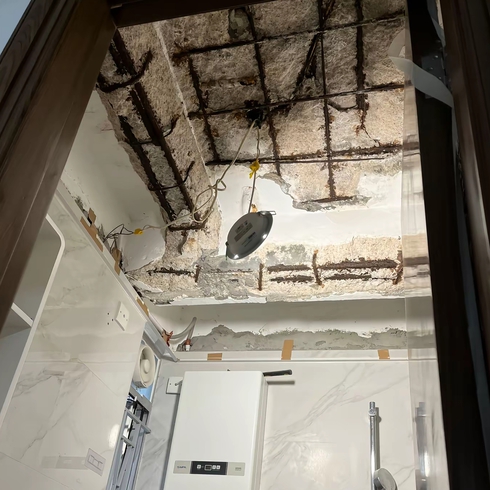 樓上漏水致石屎剝落 法律風險 維修方案