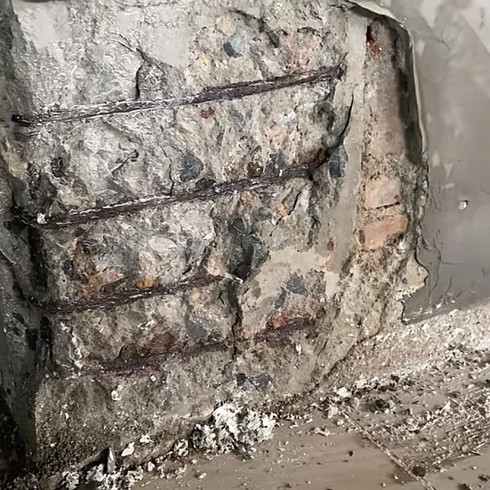 石屎剝落結構原理 鋼筋膨脹3-7倍